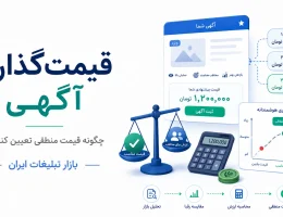 قیمت‌گذاری در آگهی اینترنتی؛ چگونه قیمت منطقی و قابل دفاع تعیین کنیم؟